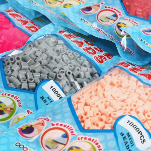 Educational Diy 5mm Bag Mini Fuse Beads 1000 pcs Creative Toys Custom Plastic Beads For Kids Gifts And Craft