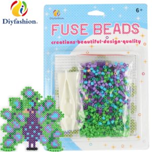 Hot Sell DIY Fashion Products Fuse Beads for Children 5mm Plastic Beads Birds Ket Perler Beads Creative Toys