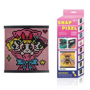 New Educational Toys Fuse Beads Kit Snappix Bead Diy Craft Plastic Mini Pieces Puzzle Beads